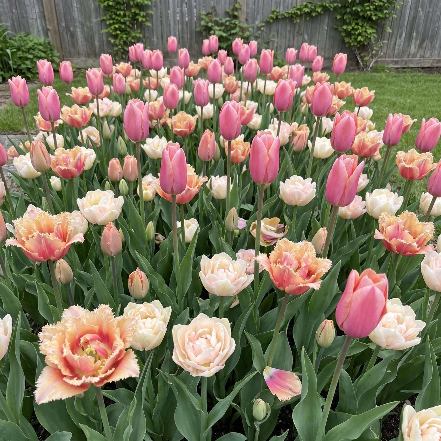 Fertigbeet 'Apricot Lace' (1 m²)