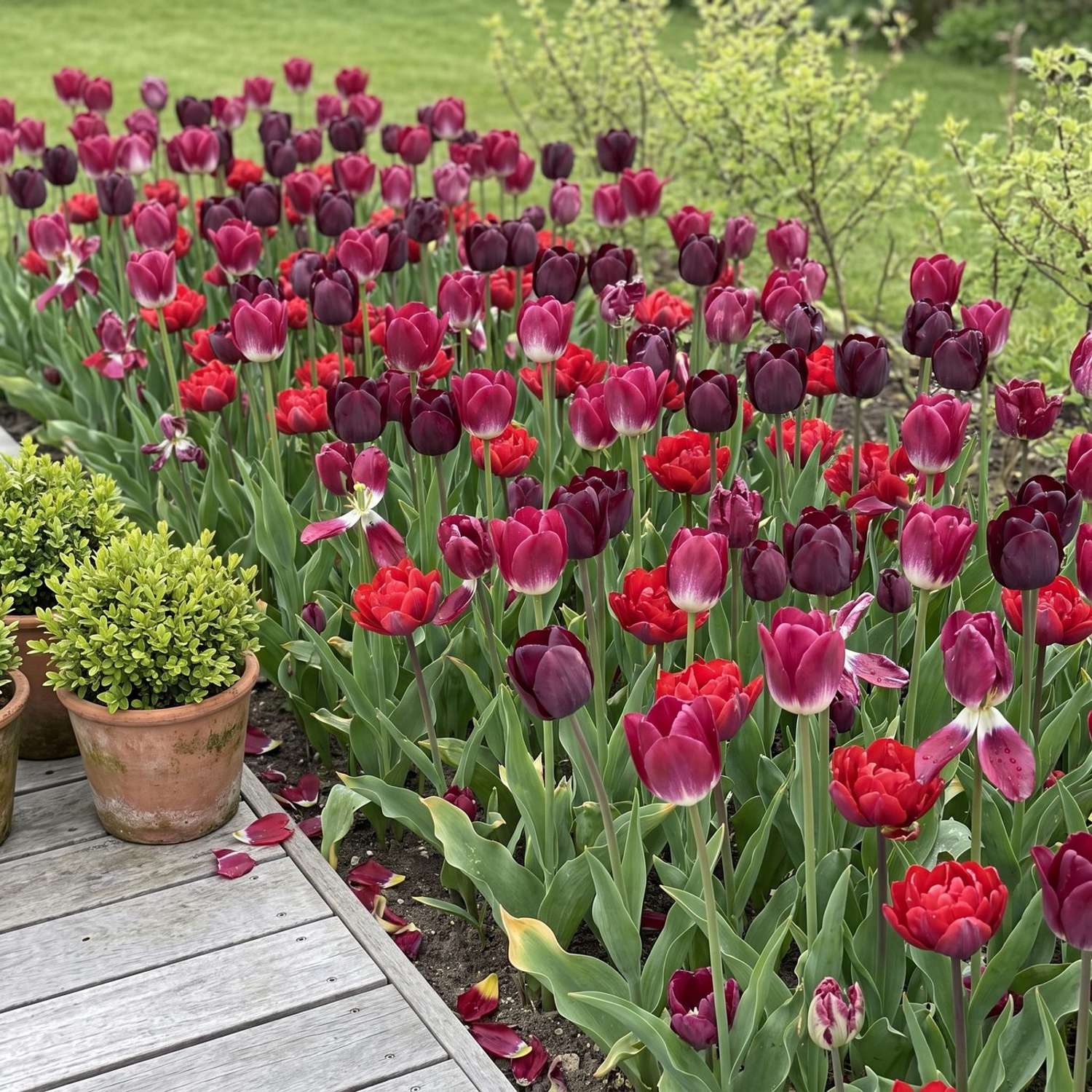 Fertigbeet 'Bordeaux' (1 m²)