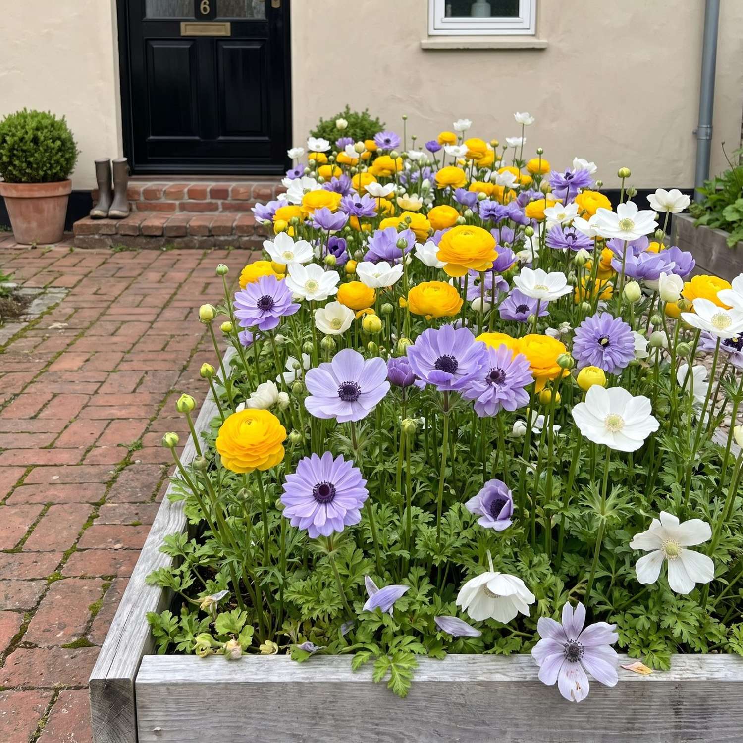 Fertigbeet 'Buttercup & Blue' (1 m²)