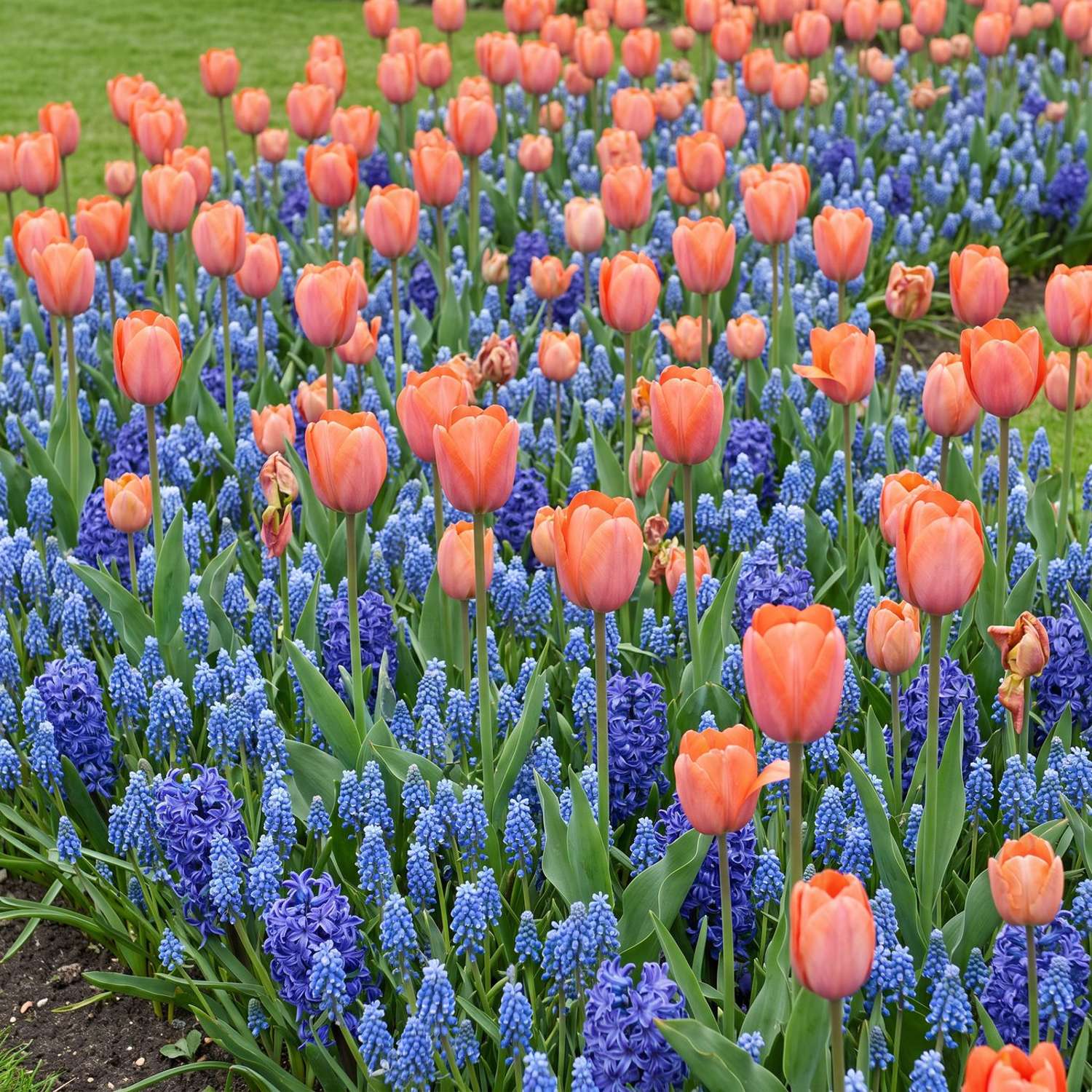 Fertigbeet 'Coral & Blue' (1 m²)