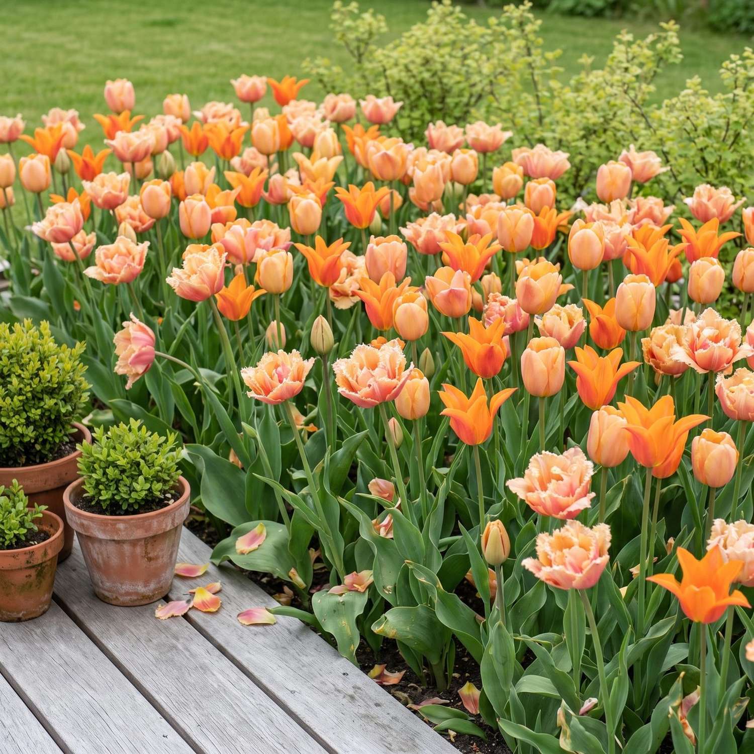 Fertigbeet 'Tangerine Dream' (1 m²)