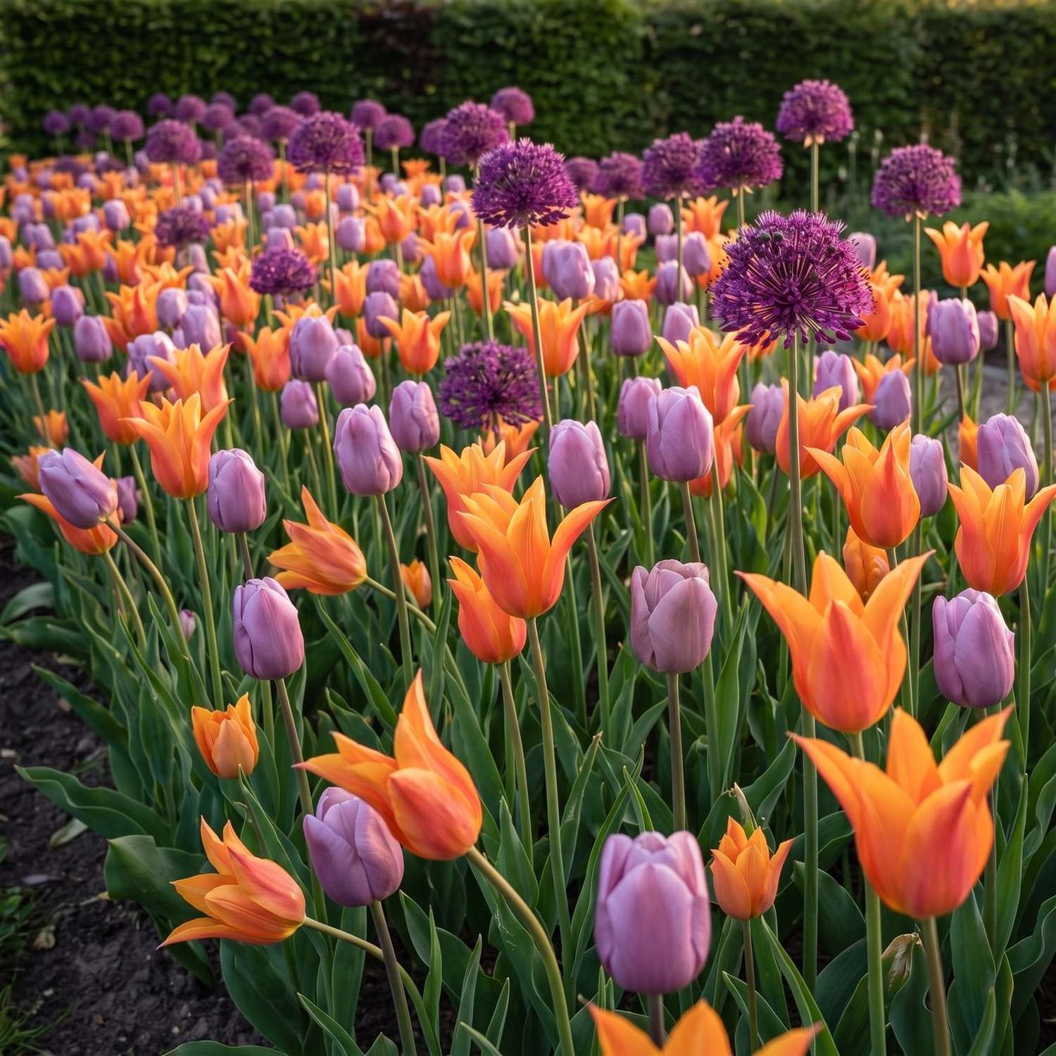Fertigbeet 'Tangerine & Lavender' (1 m²)