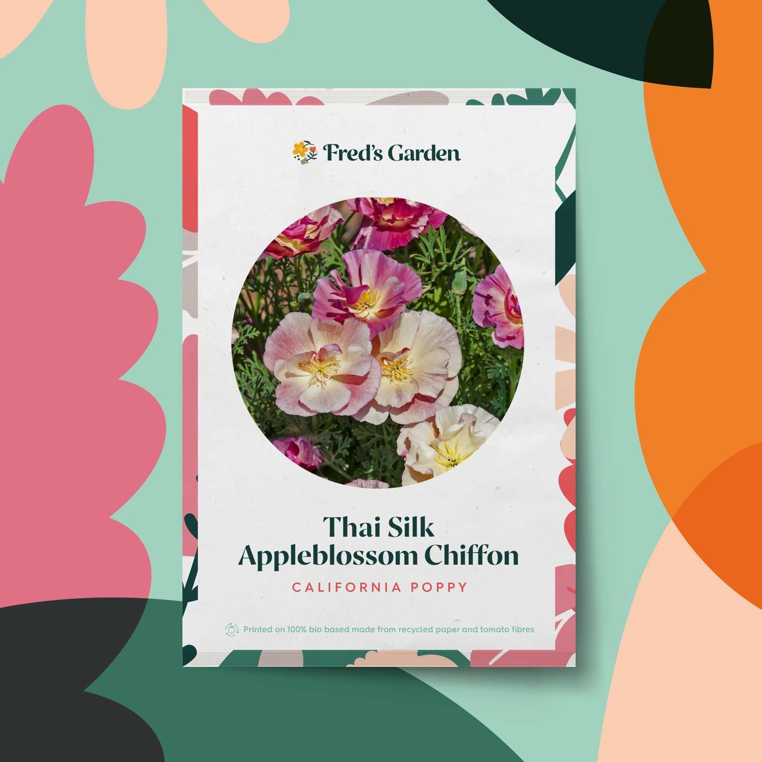 Kalifornischer Goldmohn 'Appleblossom Chiffon' (Samen)
