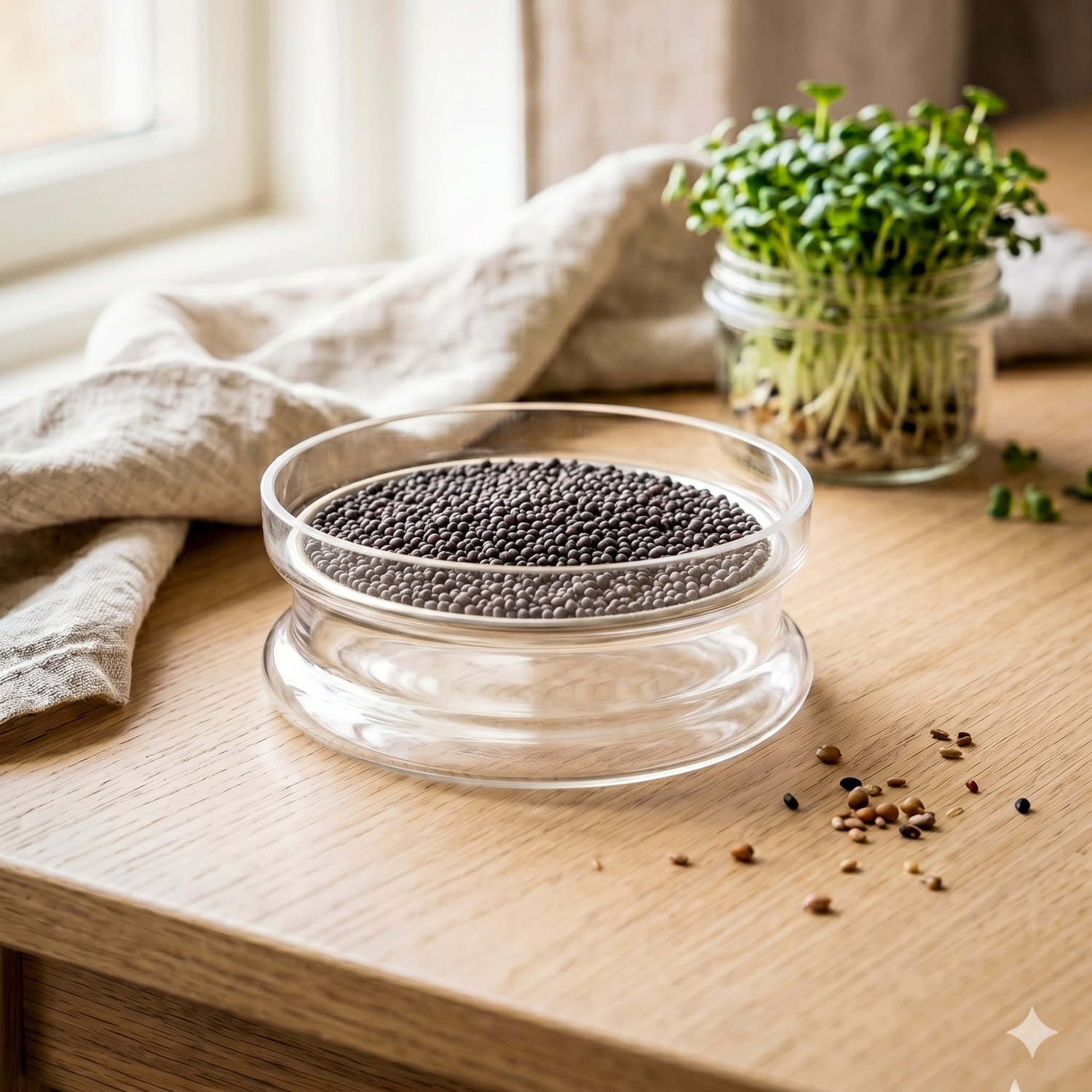 Keimschale für Microgreens