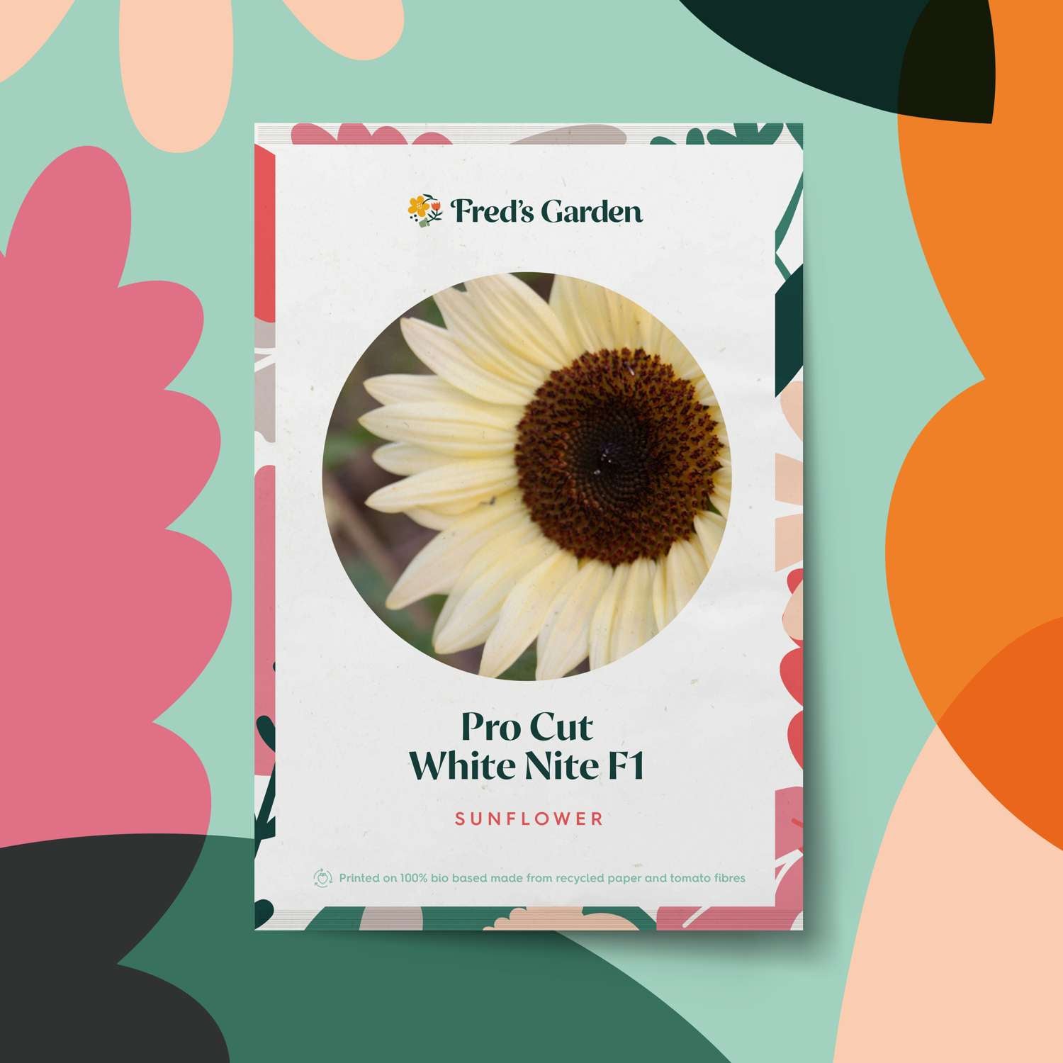 Sonnenblume 'Pro Cut White Nite F1' (Samen)