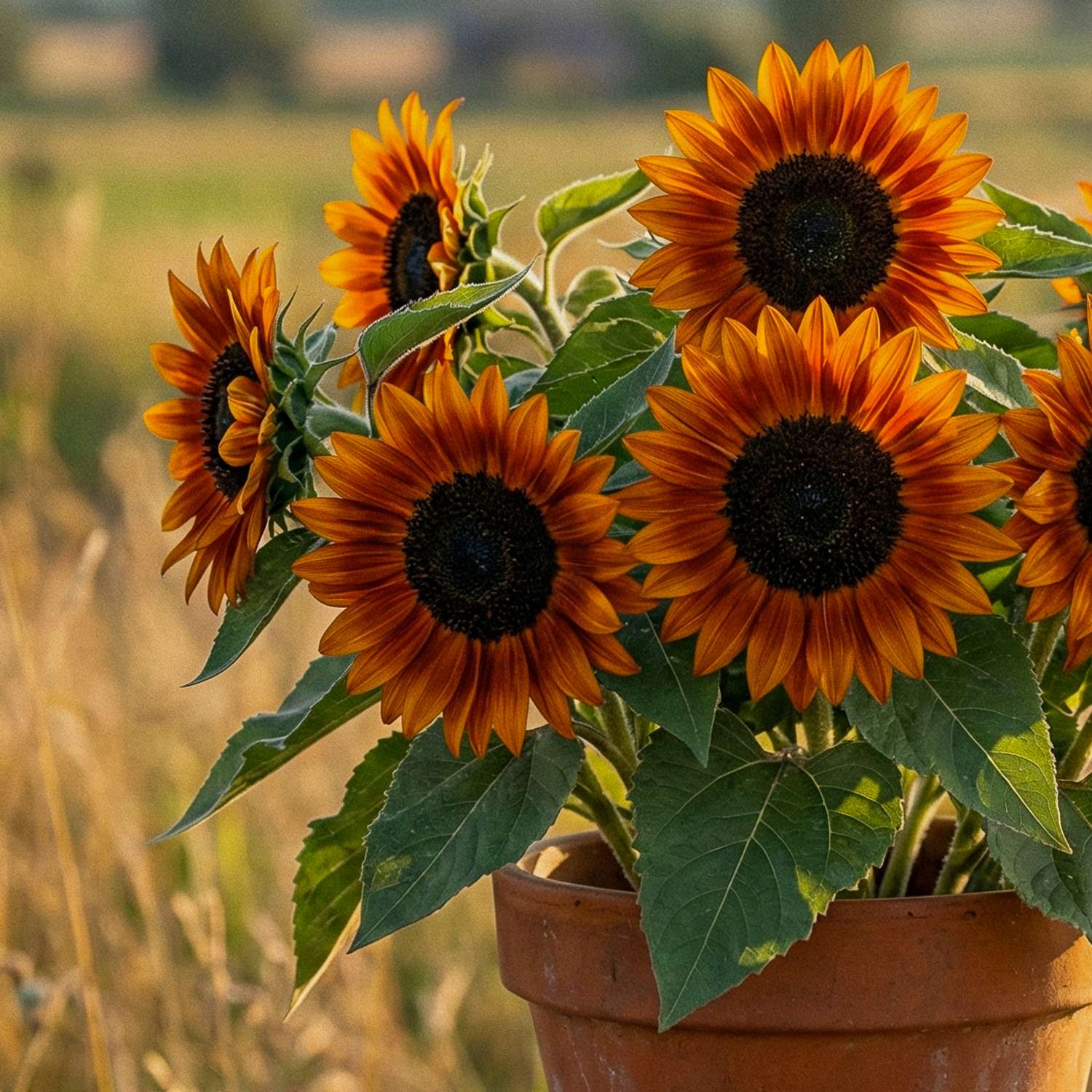 Sonnenblume 'Sunrich Orange' (Samen)